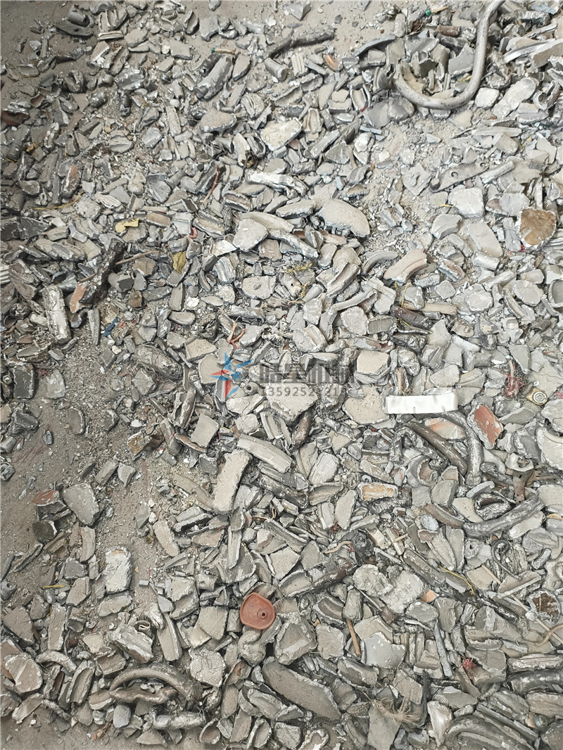 廢鋁破碎機廠家800型設(shè)備試機現(xiàn)場